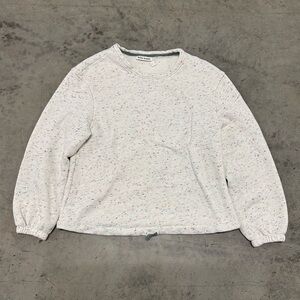 Womens Roller Rabbit Cream Speckled Sweatshirt Small